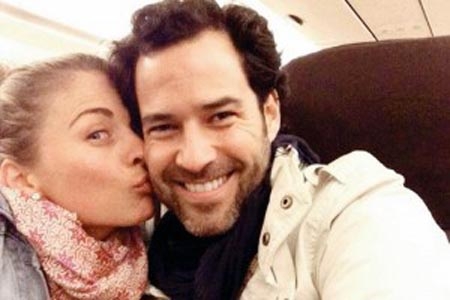 Ludwika Paleta y Emiliano Salinas, su luna de miel