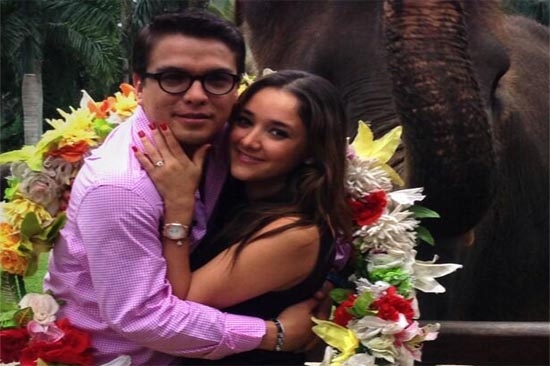 Gerardo Islas entregó anillo de compromiso a Sherlyn