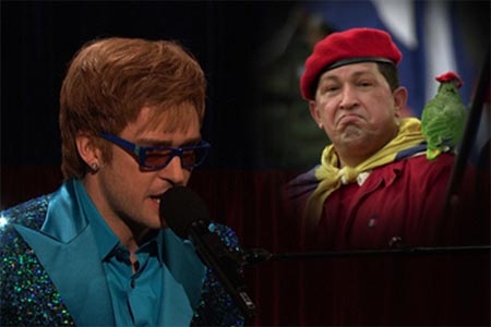 Justin Timberlake se mofa de Hugo Chávez