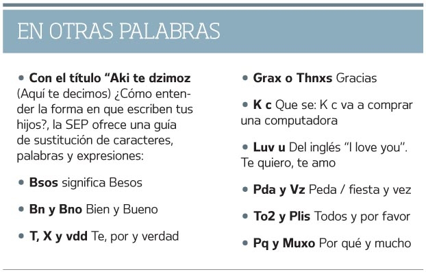 Diccionario para redes sociales