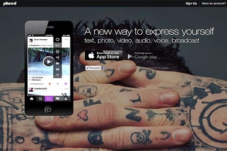 Pheed, la red social para iPhone