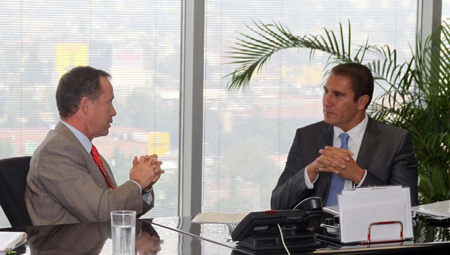 Rafael Moreno Valle y CONAGUA acordaron rescatar Valsequillo y Necaxa