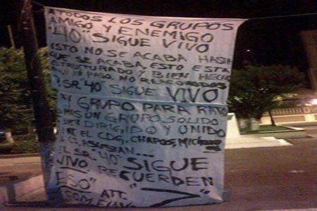 Zetas minimizan captura de su líder: “estamos bien dirigidos, no pasó nada”