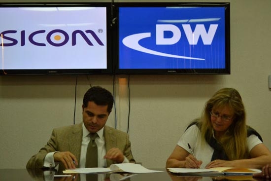 Deutsche Welle firma convenio con SICOM para retransmisión de contenidos