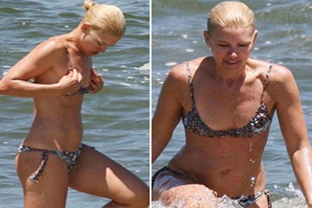 Valeria Mazza celebra cumpleaños en bikini