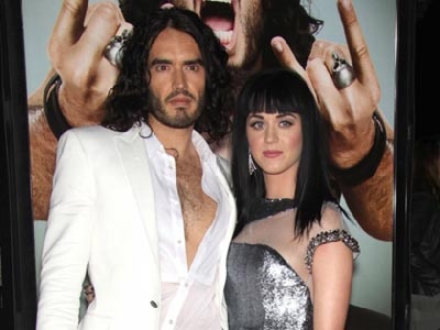 Katy Perry se casó con Rusell Brand en la India