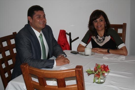 Alcalá y Armenta se reunieron en busca de la candidatura al Senado