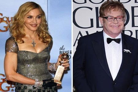 Elton John y Madonna hace las paces