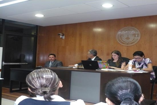 Sala de juicios orales de la UDLAP fue sede de simulacro