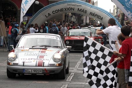 Carrera Panamericana hizo presencia en la capital poblana