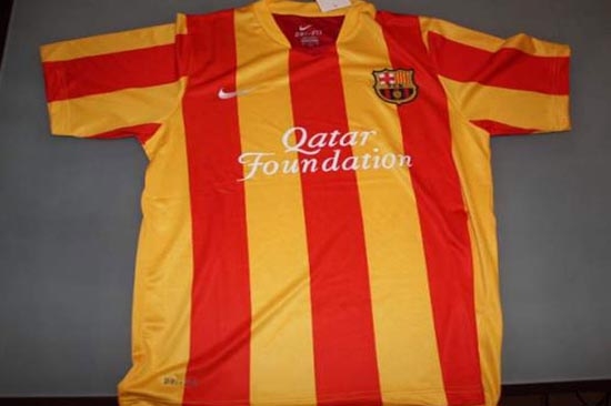 Barcelona utilizará jersey con colores catalanes