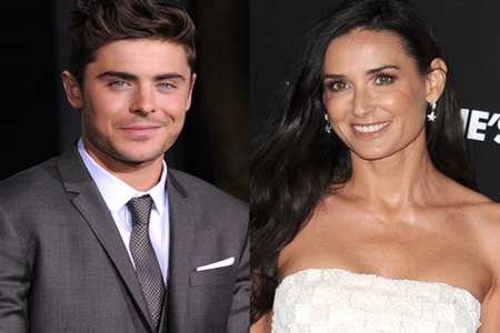 Demi Moore quiere conquistar a Zac Efron