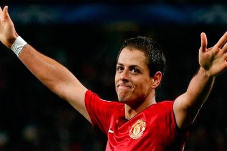 Chicharito es campeón con el Manchester United