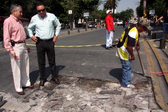 Culpan a Alcalá por defectos en el Paseo Bravo