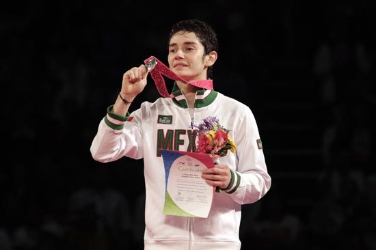Mundial de TKD en Puebla: René Lizárraga ganó medalla de plata para México