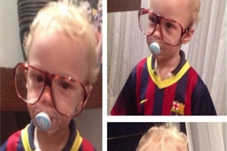 Neymar Jr, su hijo ya luce playera del Barcelona