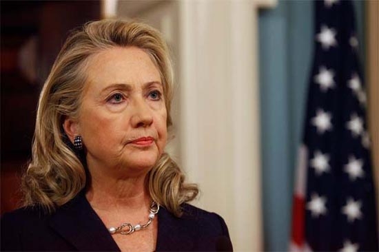 Hillary Clinton con coágulo en el cerebro