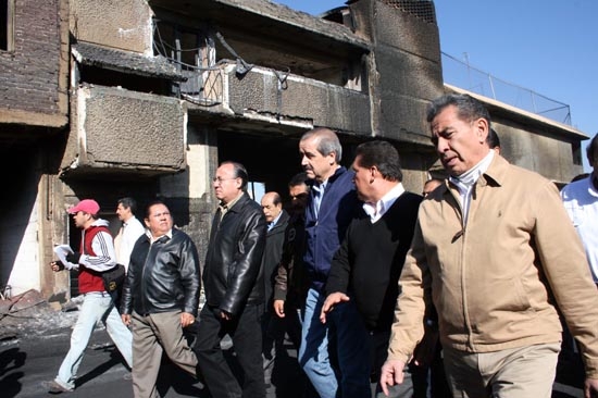 Secretario de Salud Federal recorre Texmelucan y confirma 6 lesionados graves
