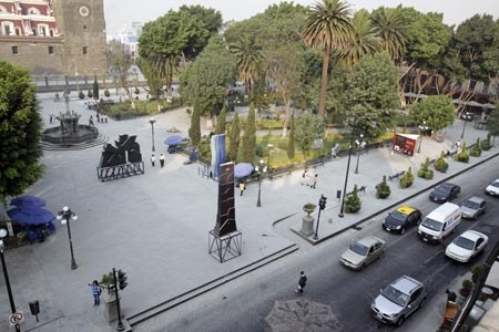 Así amaneció Puebla… cubierta de ceniza
