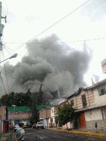Explota fábrica Metaloides; no hubo heridos