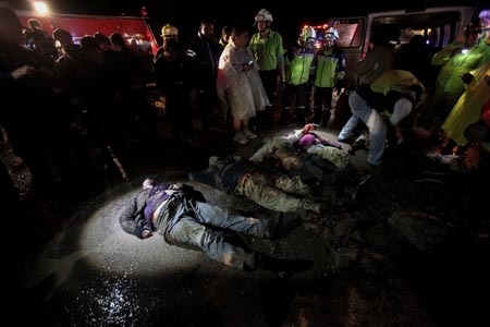 Dos accidentes carreteros dejan saldo de 25 muertos