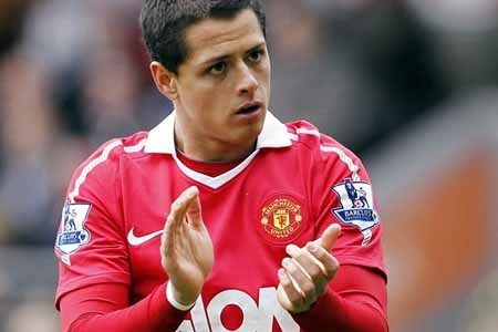 Chicharito, el mejor jugador del Manchester United