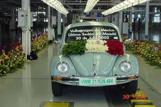 Se cumplen 10 años de que VW Puebla dejó de producir el Vocho
