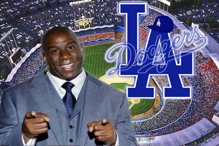 Magic Johnson compró a los Dodgers por 2 mil mdd
