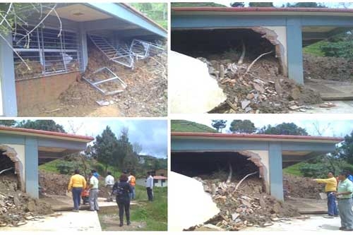SEP y CAPCEE lograron evacuar secundaria de Zoquitlán antes de que le cayera alud
