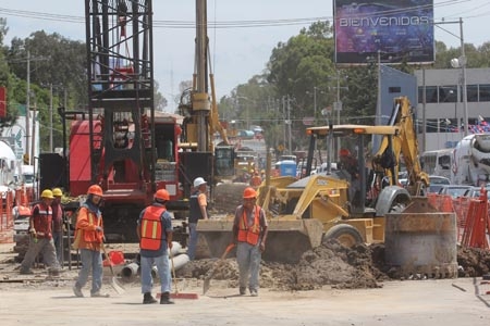 Continúan las obras del Distribuidor Vial Zaragoza