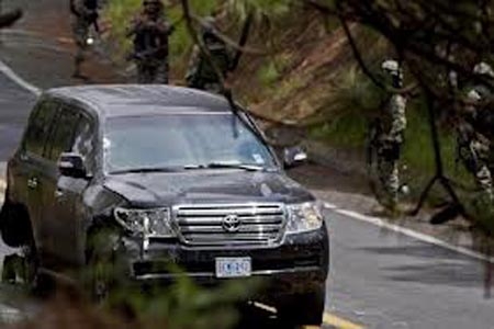 Policías federales, autores de emboscada a camioneta diplomática de EU