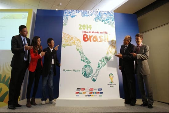 Brasil 2014: Presentan cartel de la Copa del Mundo