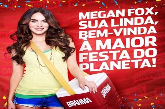 Megan Fox venderá cerveza en Brasil