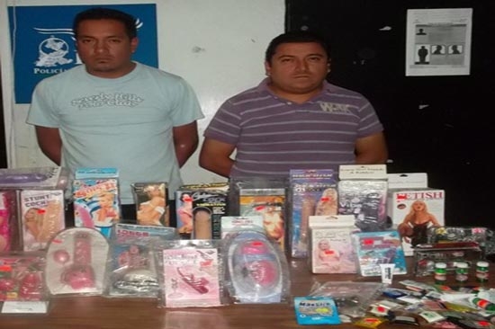 En Puebla roban hasta a las sex shop