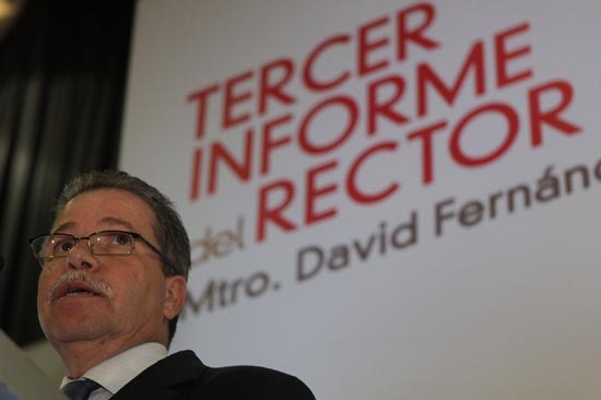 Rector de Ibero Puebla rinde tercer informe de labores