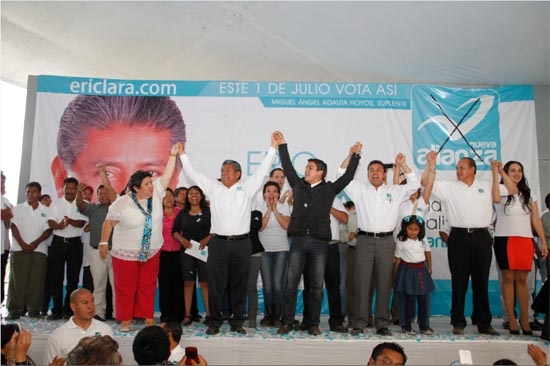 Eric Lara arranca campaña a diputado federal por Tepeaca