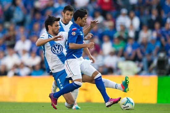La Franja fue goleada 4-0 por Cruz Azul