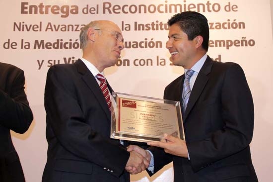 Ayuntamiento de Puebla recibe premio de ICMA