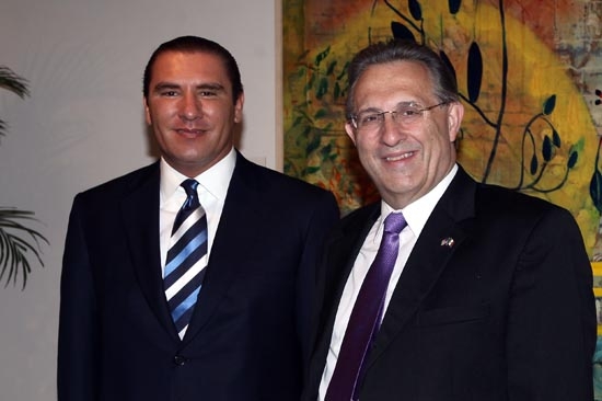Moreno Valle se reunió con el embajador de EU en México