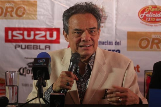 José José promete gran show a los poblanos el próximo viernes