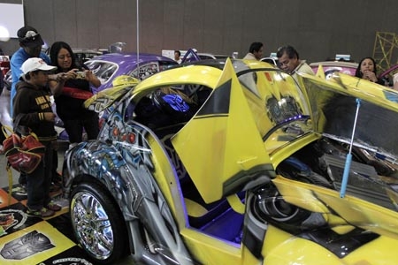 Expo Fest Tunéame la Nave, fiesta de vehículos modificados en Puebla