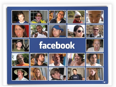 Los rostros en Facebook