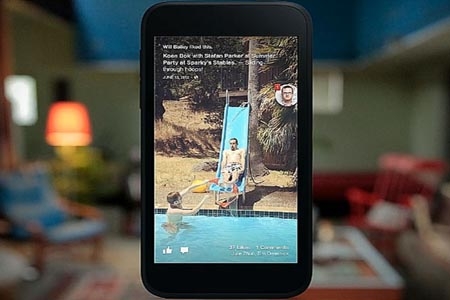 Facebook presentó interfaz para equipos Android