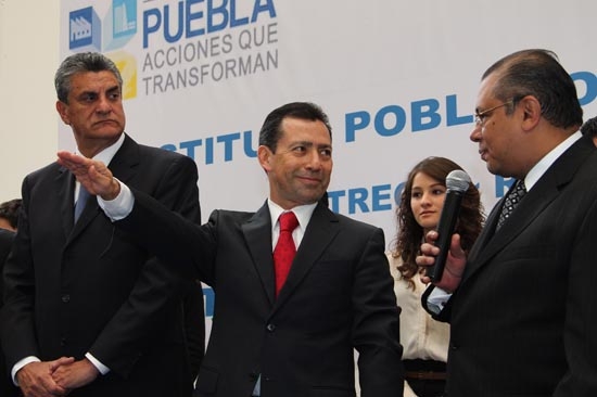 Manuel Youshimatz rindió protesta como responsable del INPODE