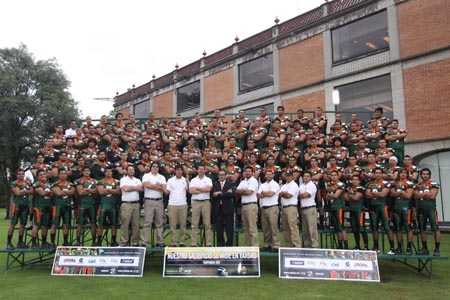 Aztecas UDLAP, listos para iniciar Temporada 2012 de la Liga Premier
