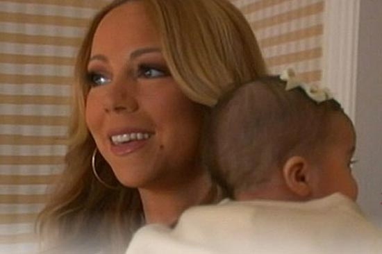 Mariah Carey presenta a sus gemelos en tv