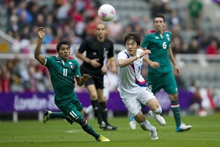 México 0-0 Corea, triste debut del Tri en Londres 2012