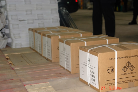 IEE ya tiene las 19 mil boletas para elecciones extraordinarias en Tlaola, Tecuanipan e Ixcamilpa