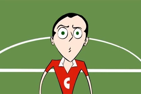 Chicharito se convierte en caricatura