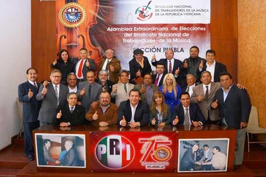 JLCA otorga toma de nota a Sindicato de Músicos de Puebla